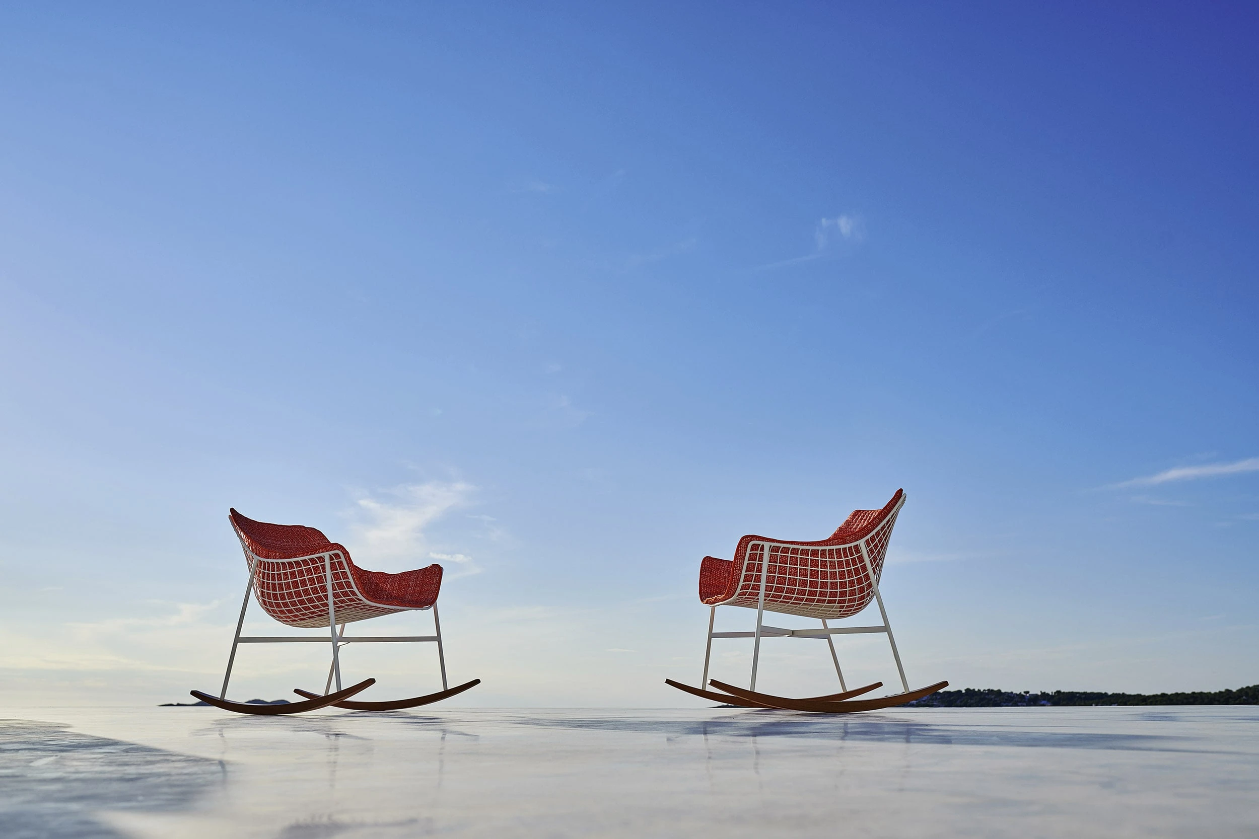 Современный дизайн Кресло-качалка Summer Set Lounge — Varaschin, фото 2