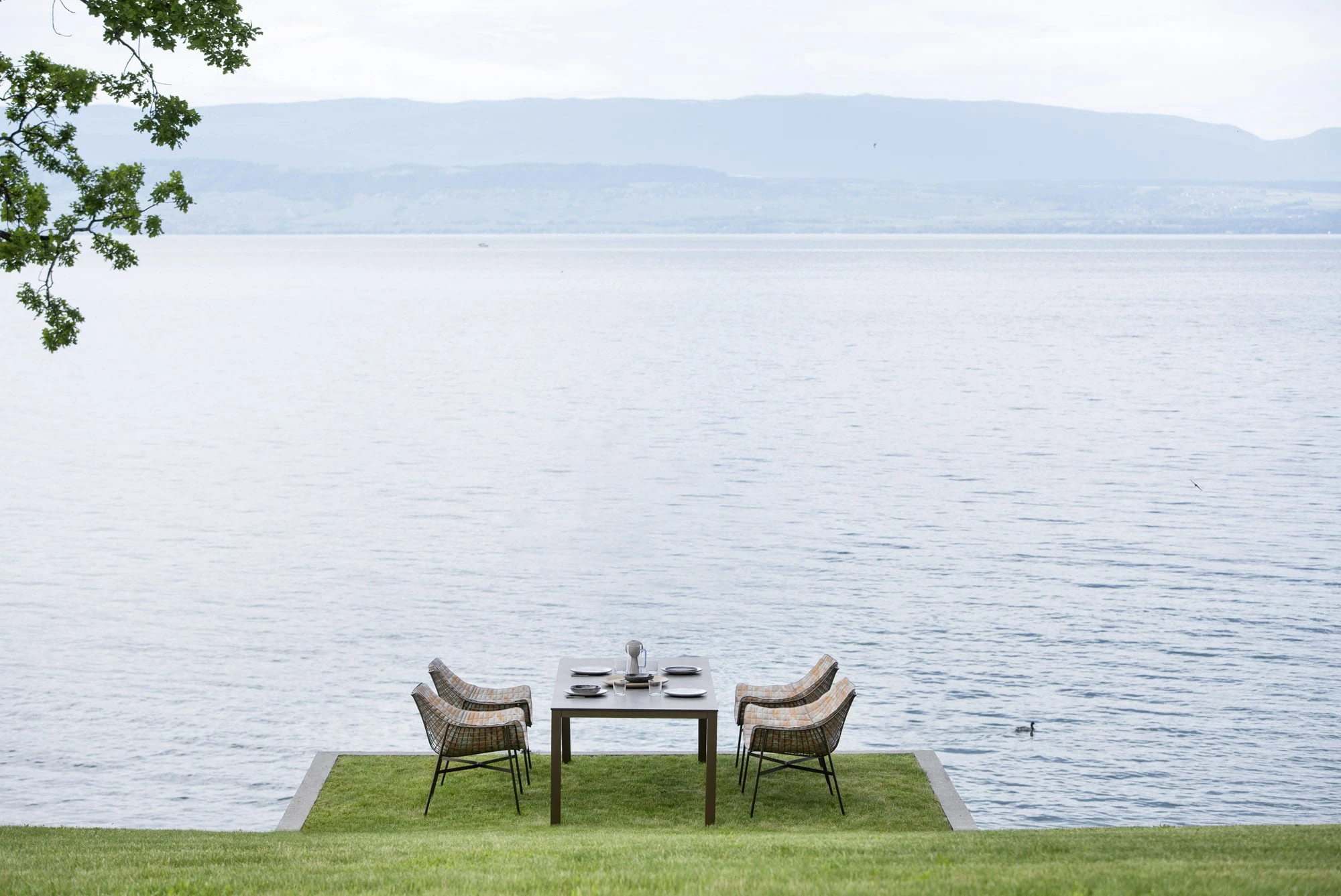 Каркас и наполнение: сталь. Современный дизайн Кресло Summer Set Lounge — Varaschin, фото 6