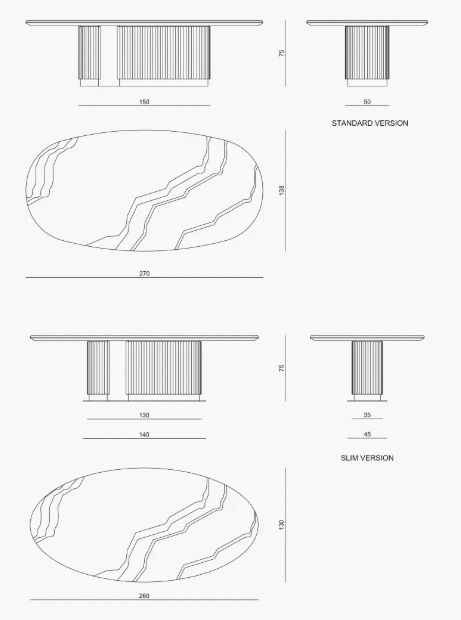 Стол Leonardo — Visionnaire, кожа, фото 6