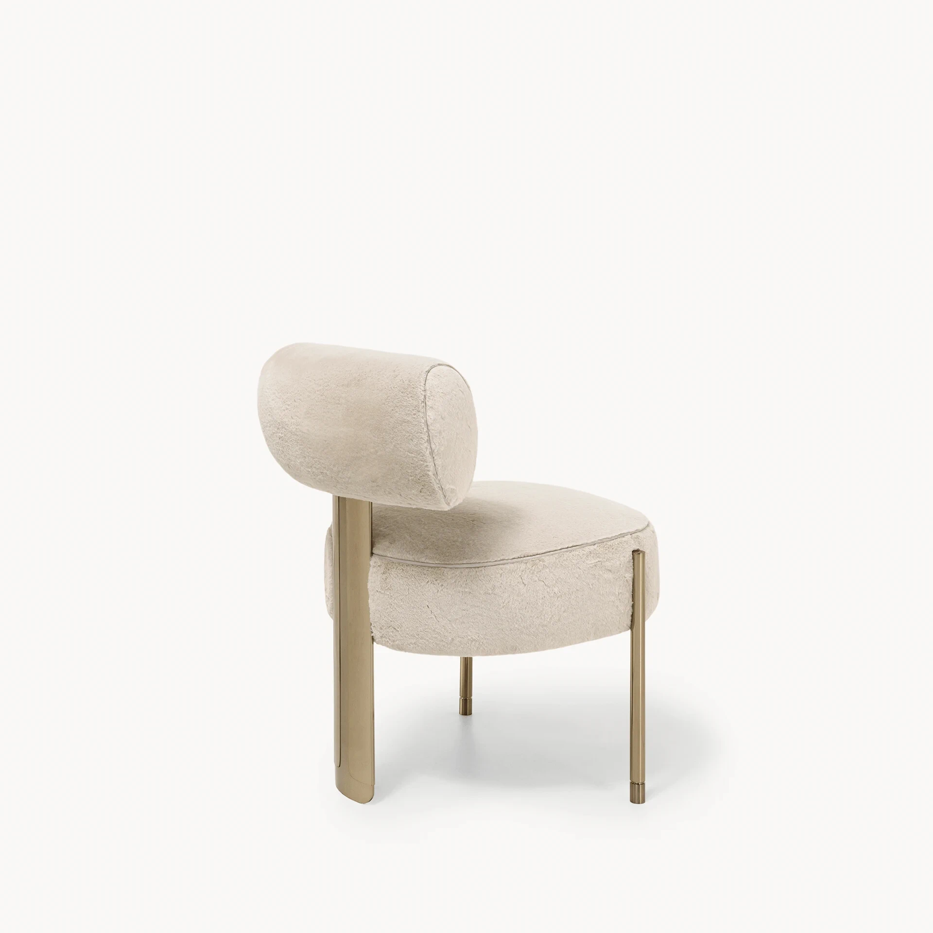 Каркас и наполнение: дерево, сталь. Современный дизайн Стул Zoe Deco — Visionnaire, кожа, фото 3