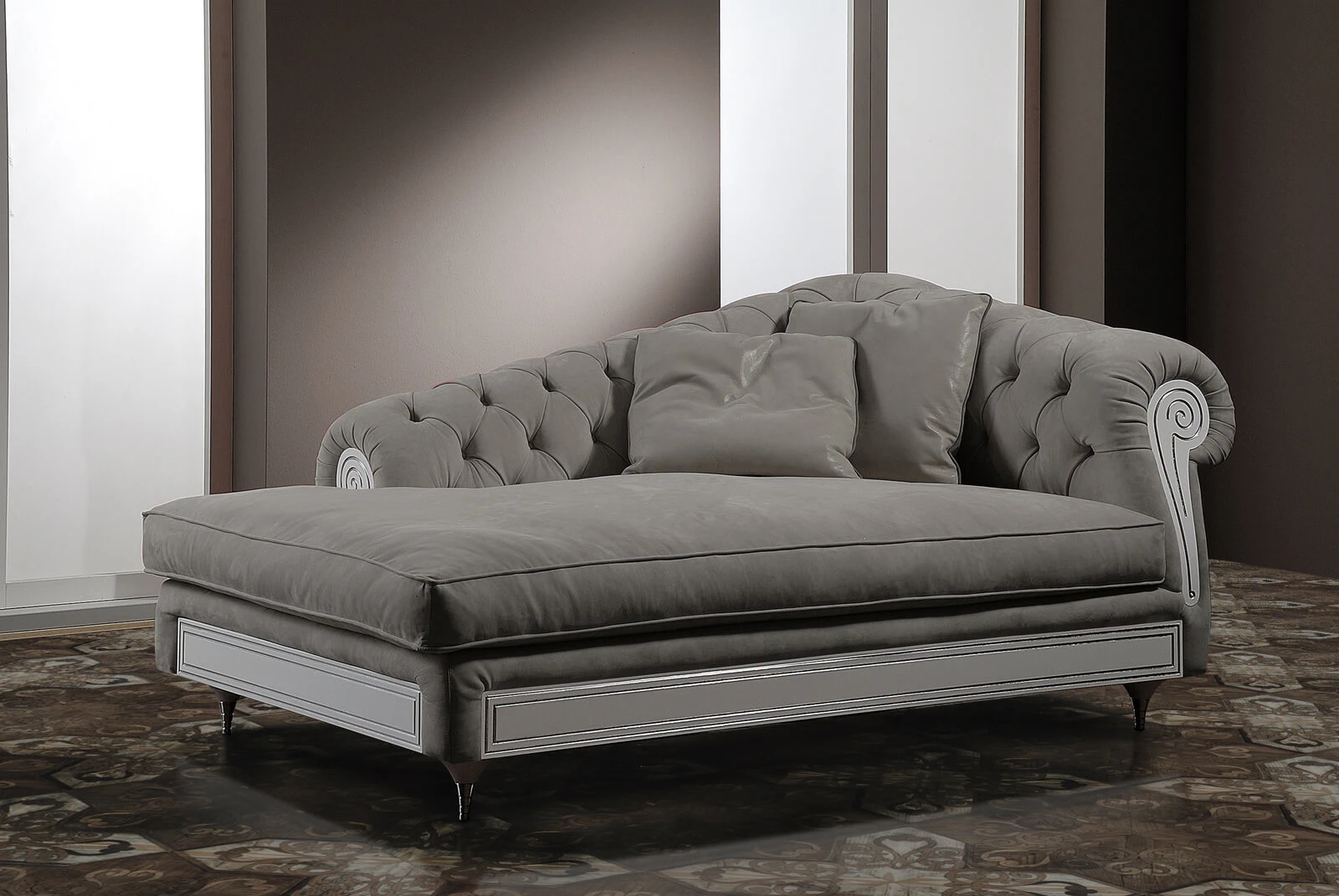 Кушетка Chest Nouveau — Vismara, нубук, фото 2
