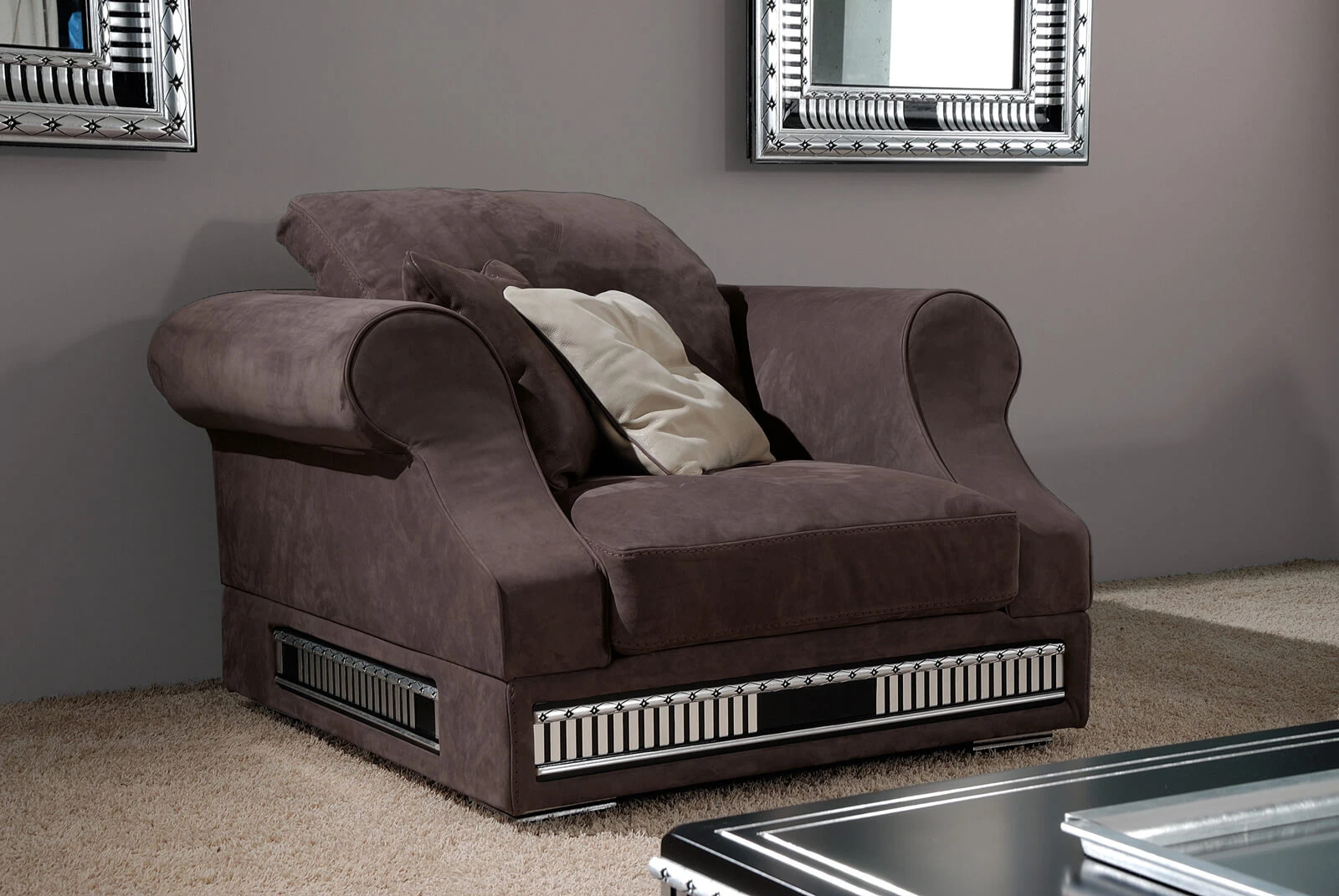 Кресло Comfort Nouveau — Vismara, нубук, фото 2