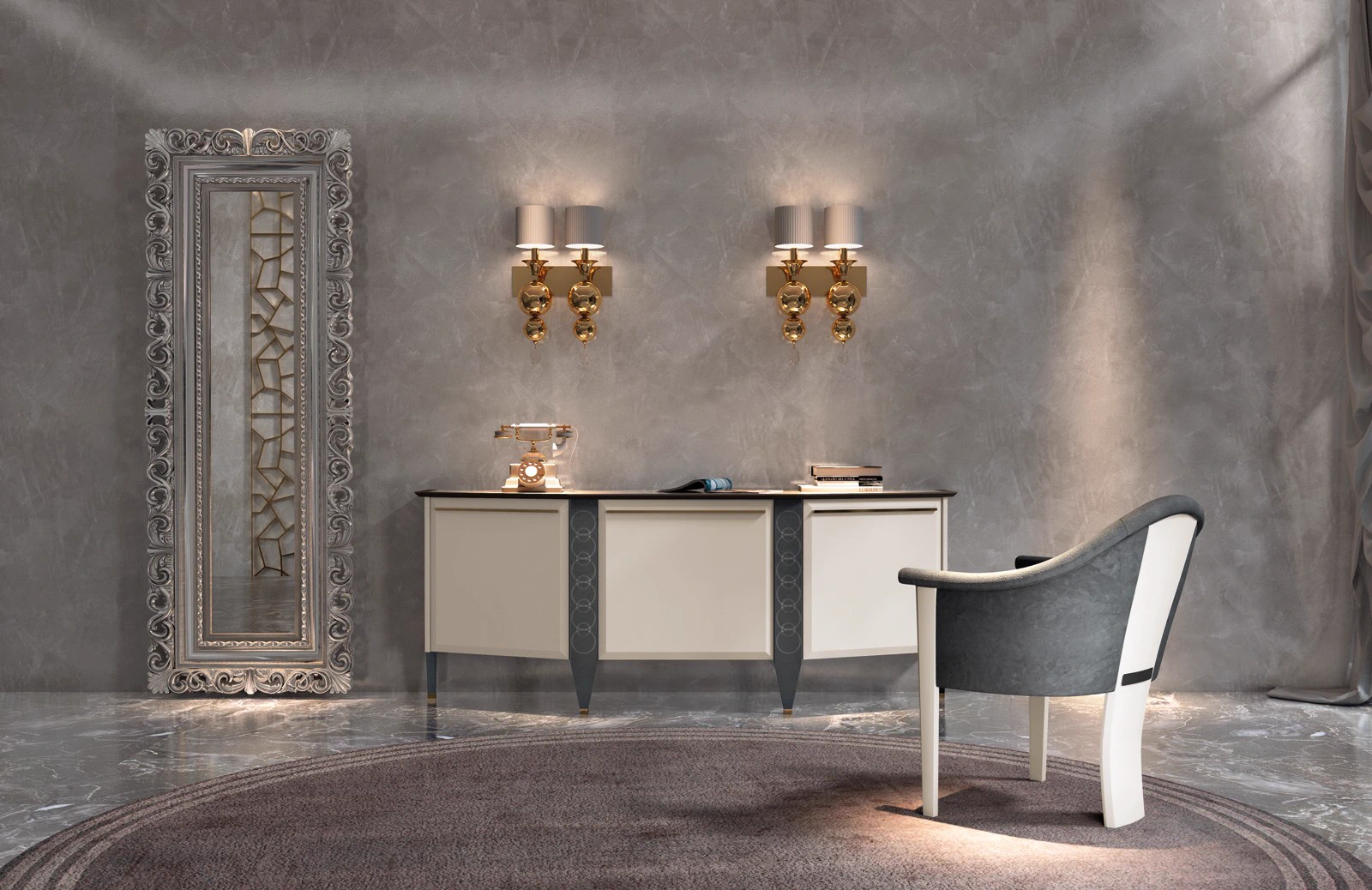 Стул Comfort — Vismara, нубук, фото 4