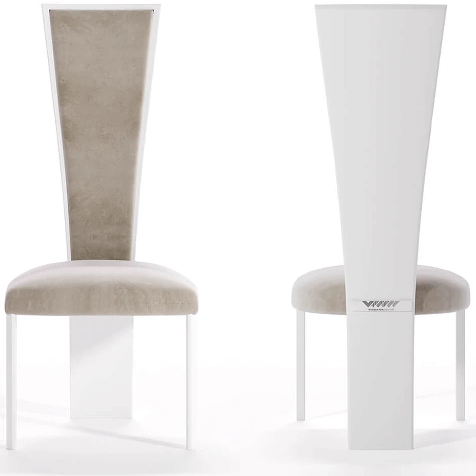 Стул High Chair — Vismara, нубук