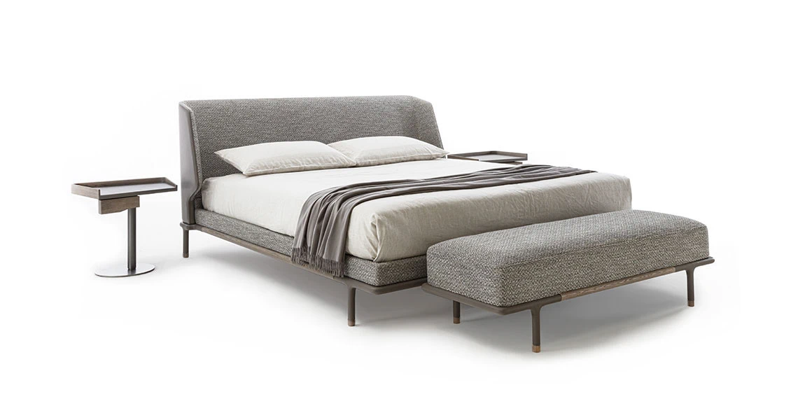 Кровать Alfred — Vittoria Frigerio, кожа, фото 3
