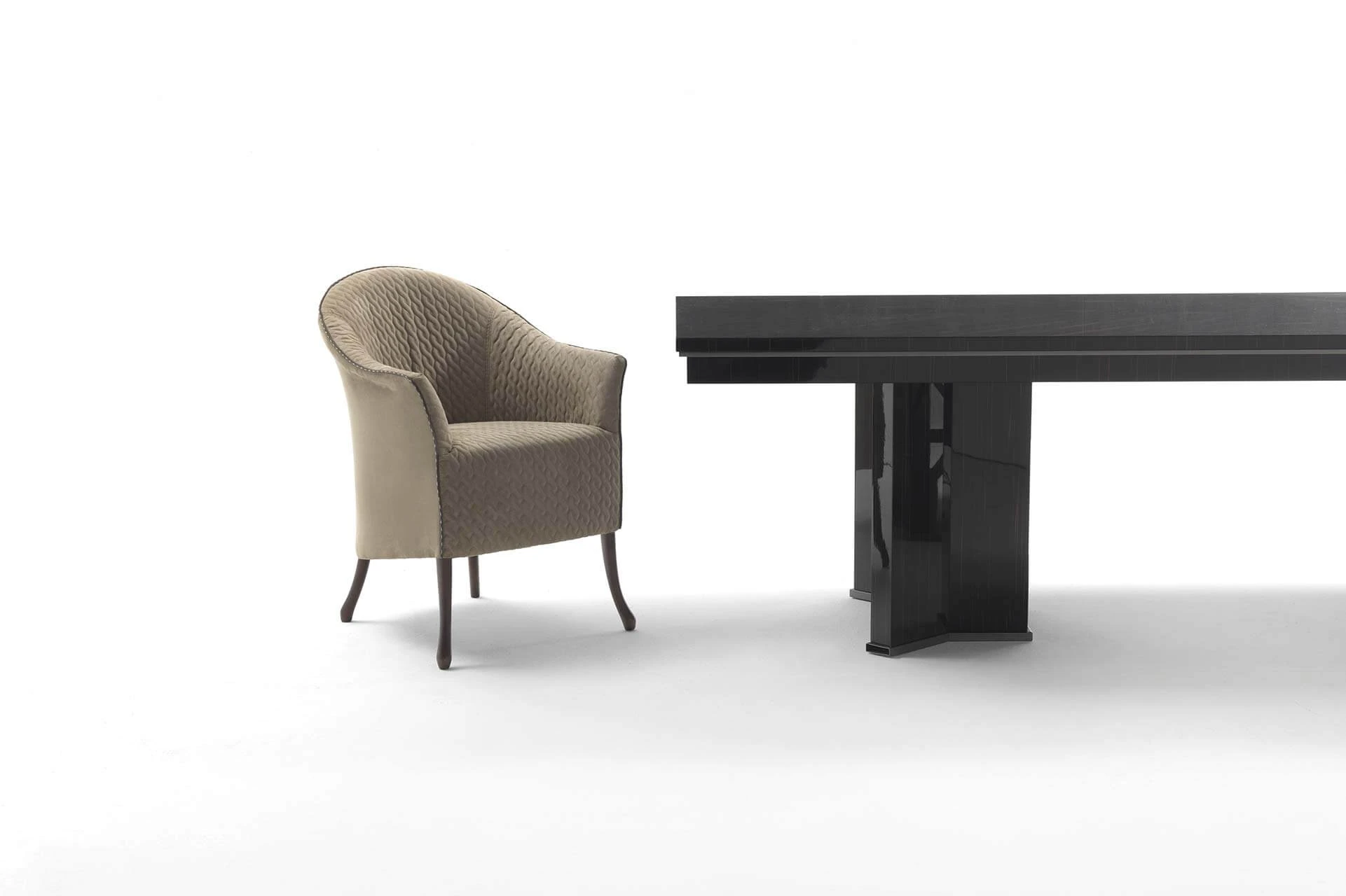 Кресло Alma — Vittoria Frigerio, кожа, фото 5