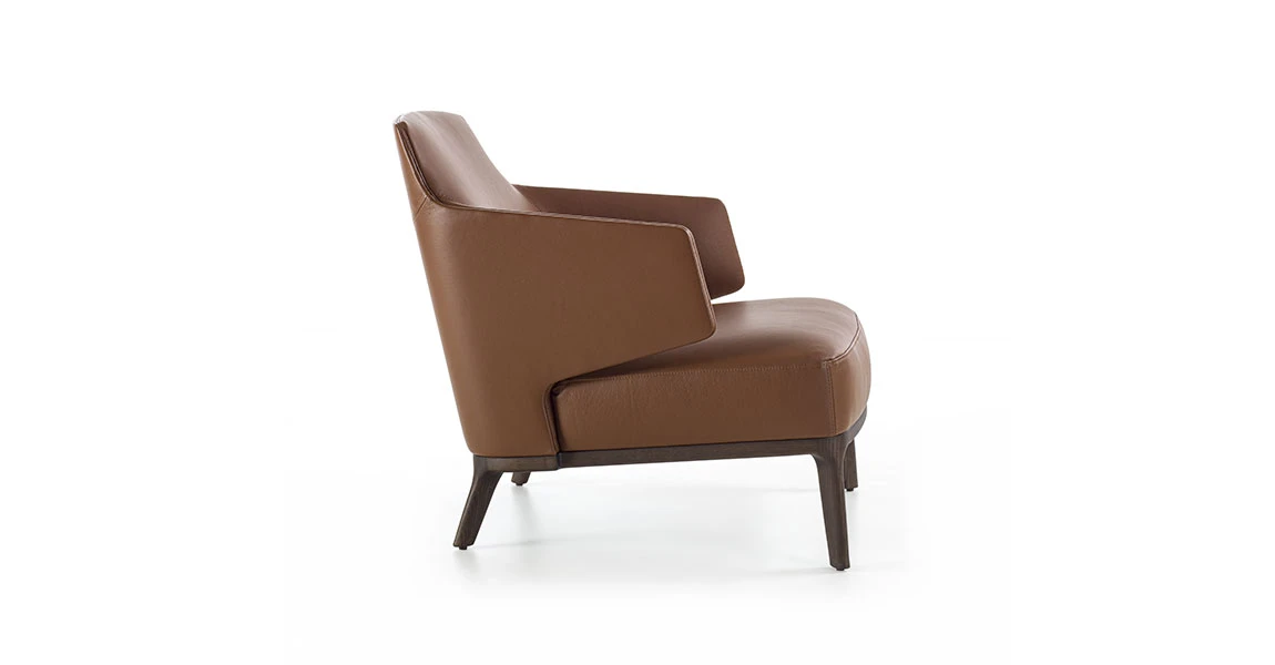 Кресло Amanda — Vittoria Frigerio, кожа, фото 3