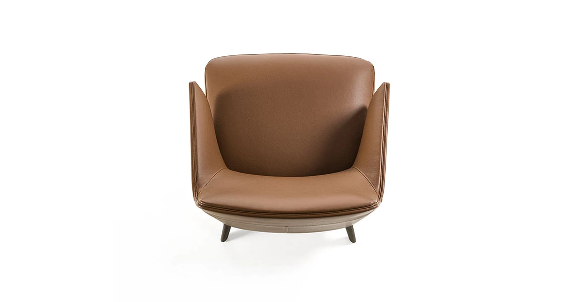 Кресло Amanda — Vittoria Frigerio, кожа, фото 4