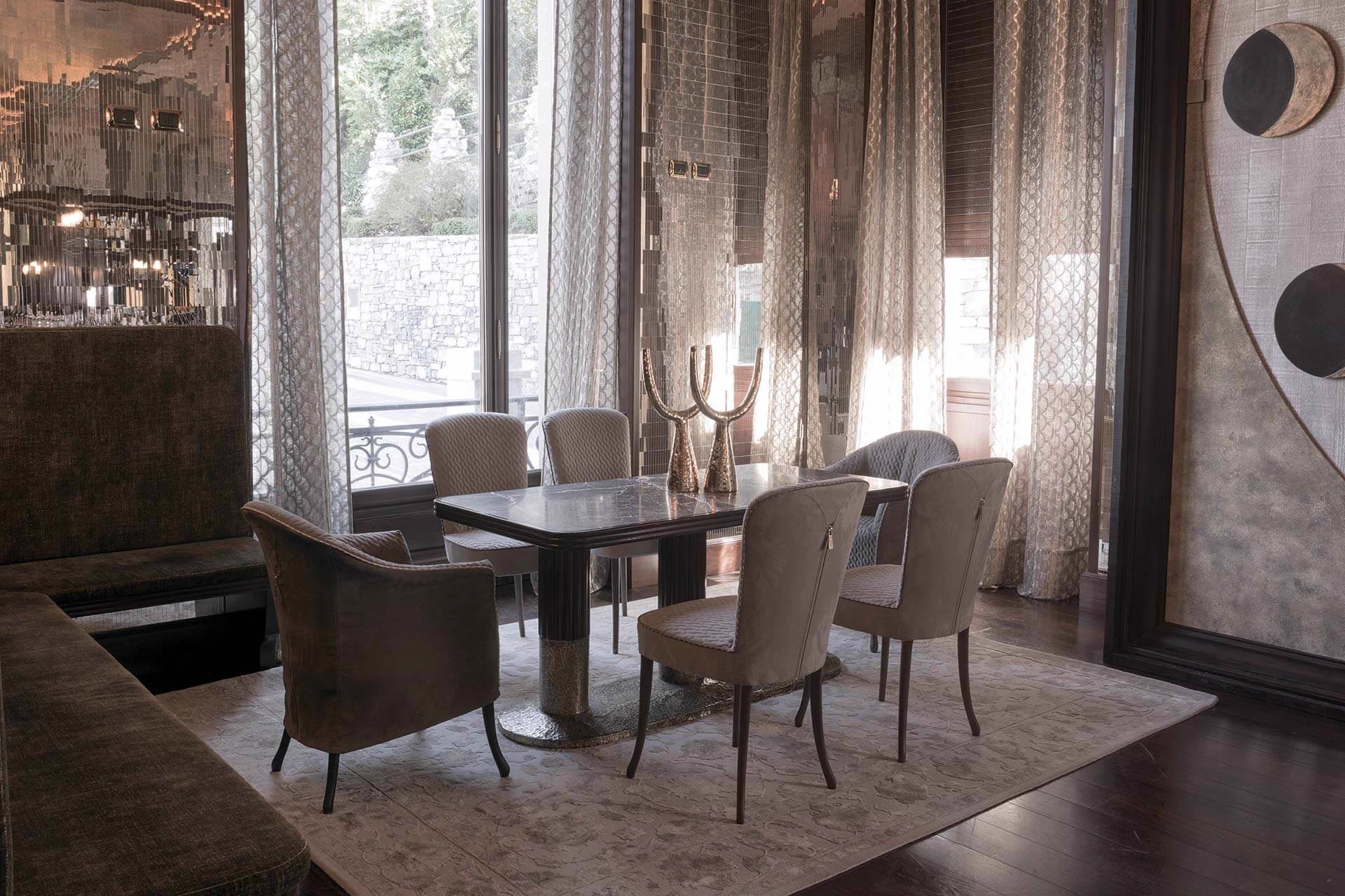 Стул Ambra — Vittoria Frigerio, текстиль, фото 6