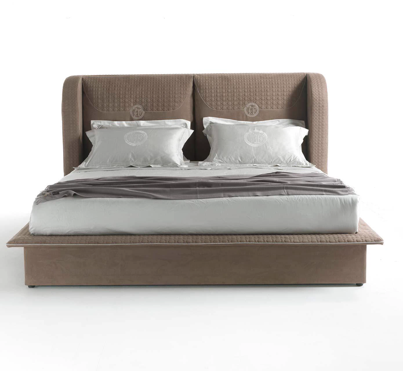 Кровать Appiani high — Vittoria Frigerio, кожа, фото 2