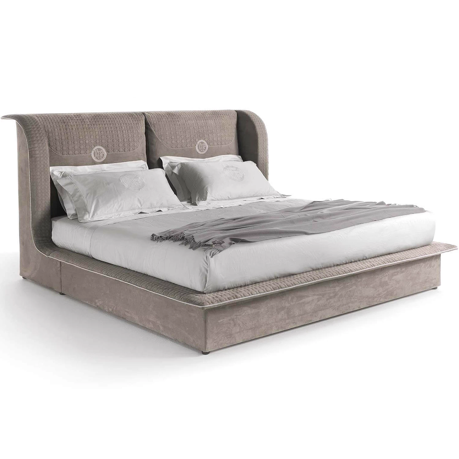 Кровать Appiani high — Vittoria Frigerio, кожа