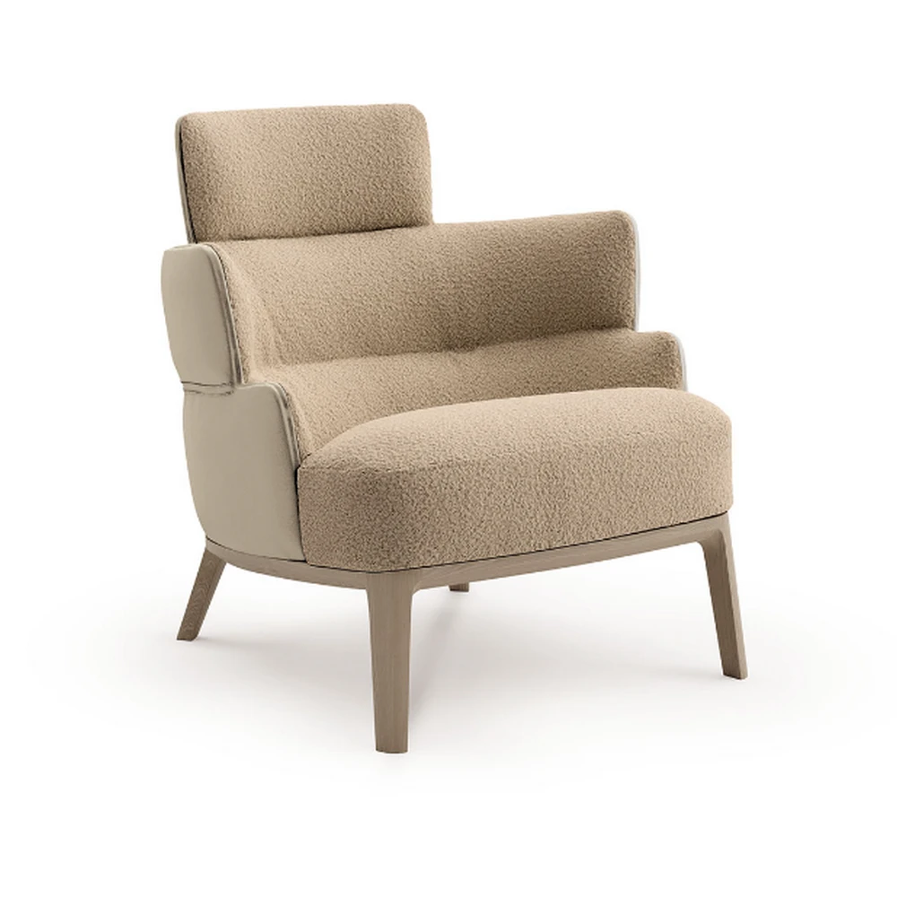 Кресло Audrey — Vittoria Frigerio, кожа