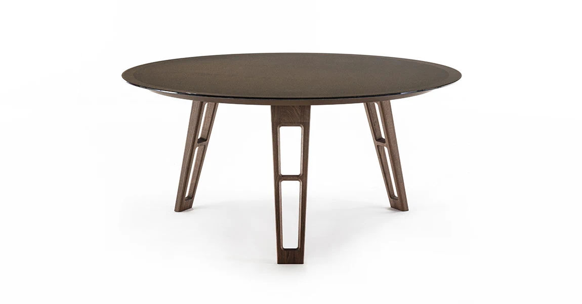 Стол Axel — Vittoria Frigerio, стекло, фото 5