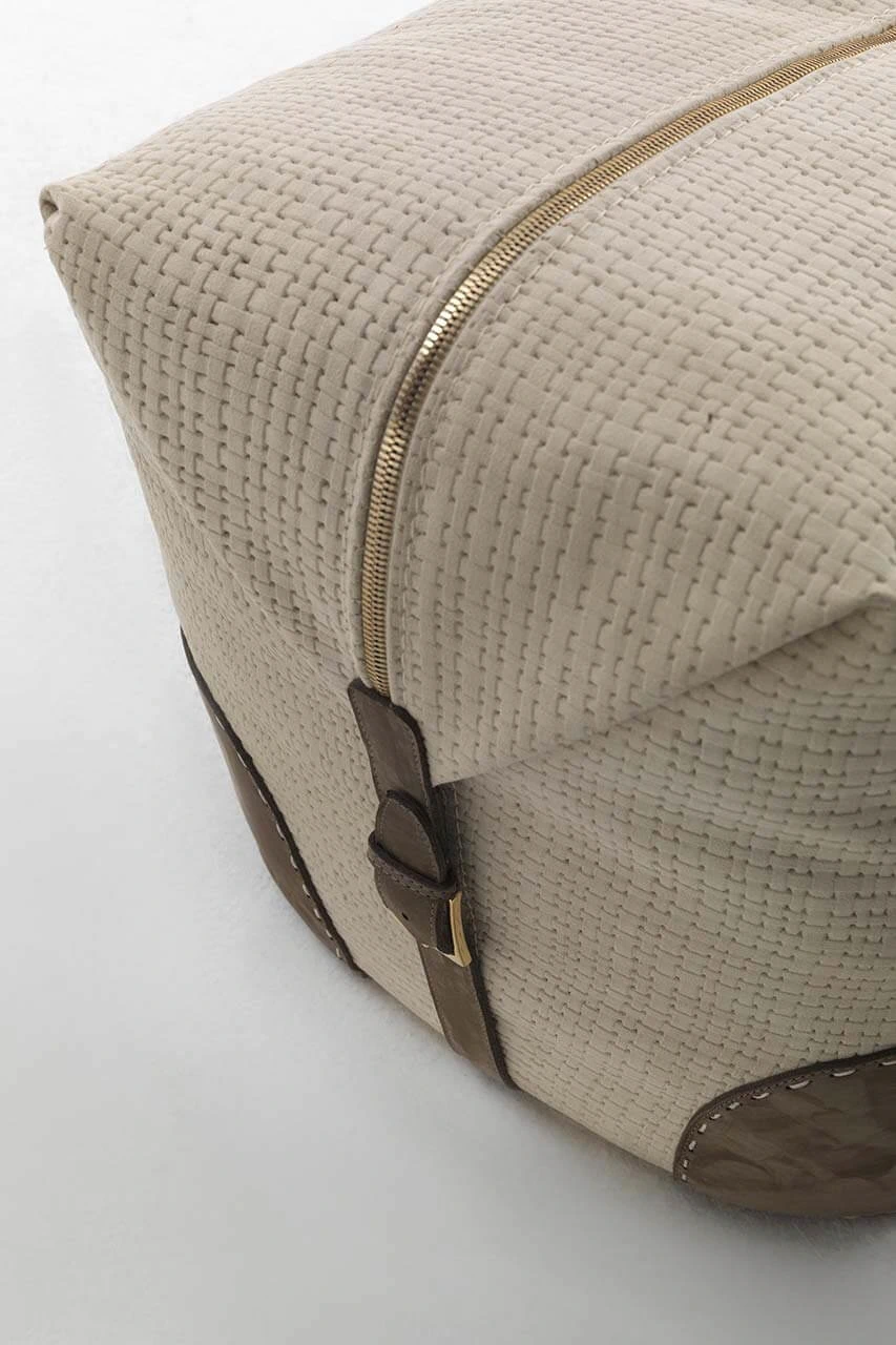 Пуф Bardi — Vittoria Frigerio, кожа, фото 3