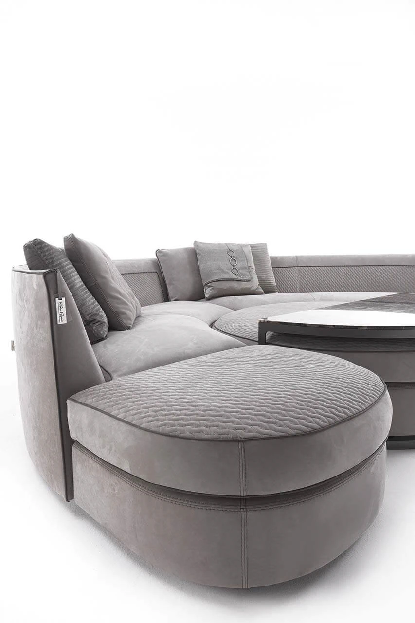 Диван Borromeo — Vittoria Frigerio, кожа, фото 3