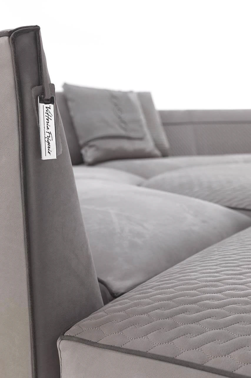 Диван Borromeo — Vittoria Frigerio, кожа, фото 4
