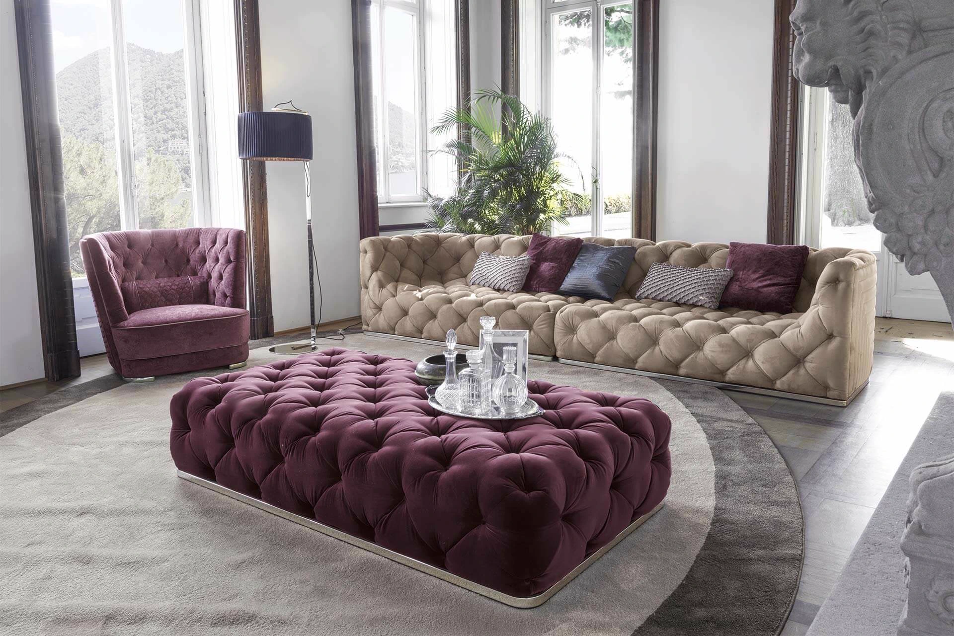 Диван Caracciolo — Vittoria Frigerio, кожа, фото 5