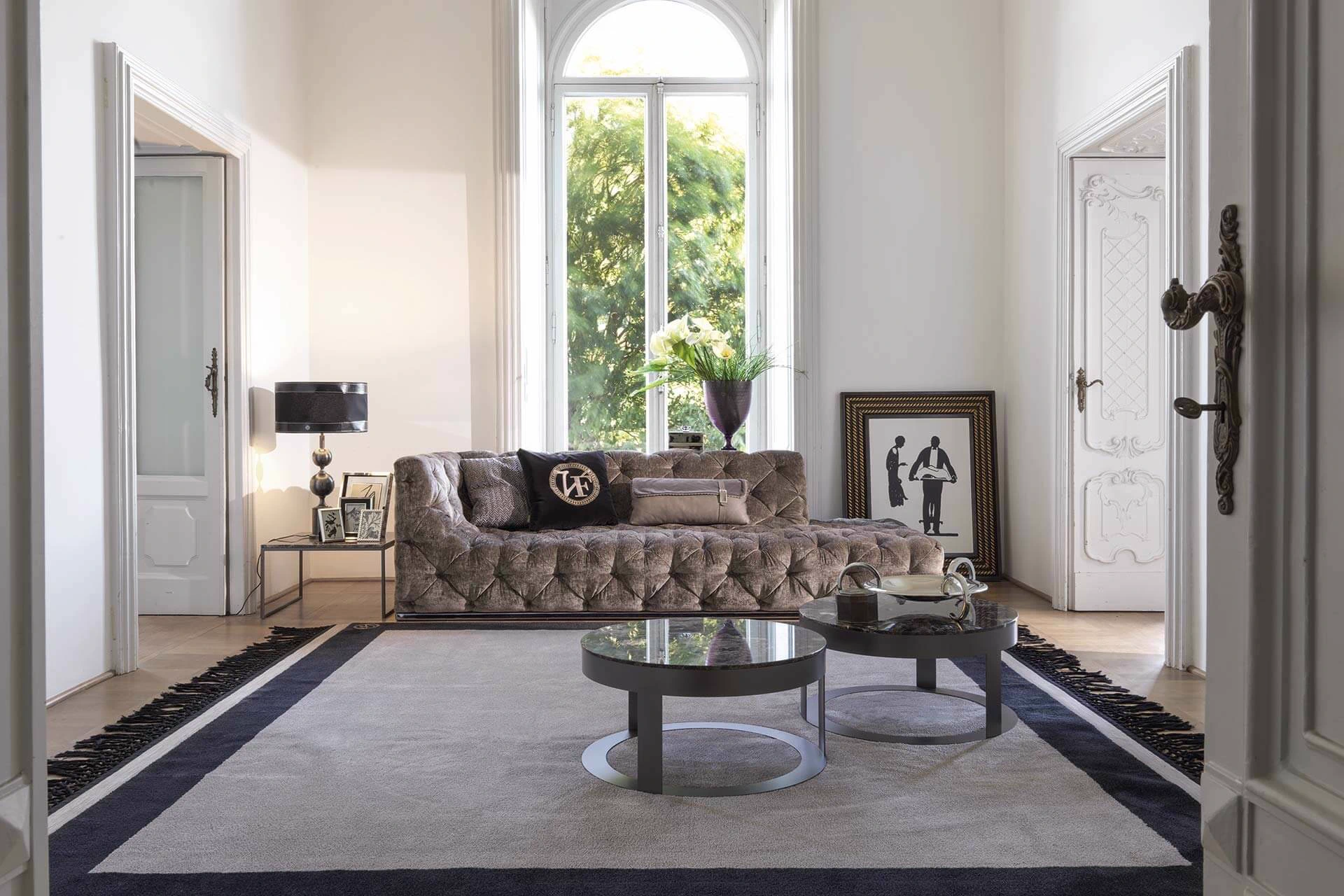Диван Caracciolo — Vittoria Frigerio, кожа, фото 6