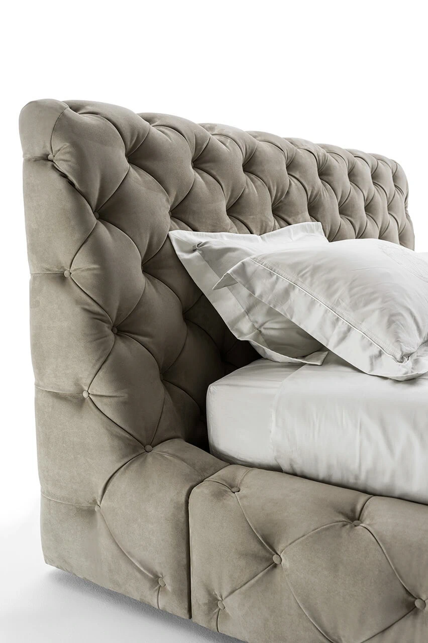Кровать Caracciolo — Vittoria Frigerio, кожа, фото 4