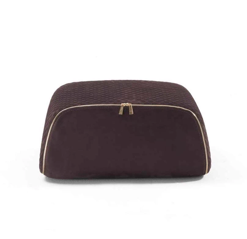 Пуф Cini — Vittoria Frigerio, кожа, фото 2