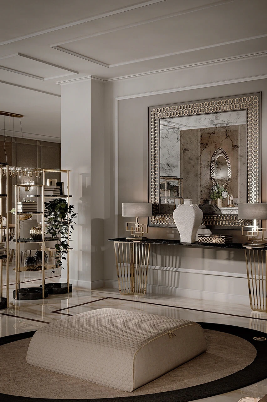 Пуф Cini — Vittoria Frigerio, кожа, фото 6