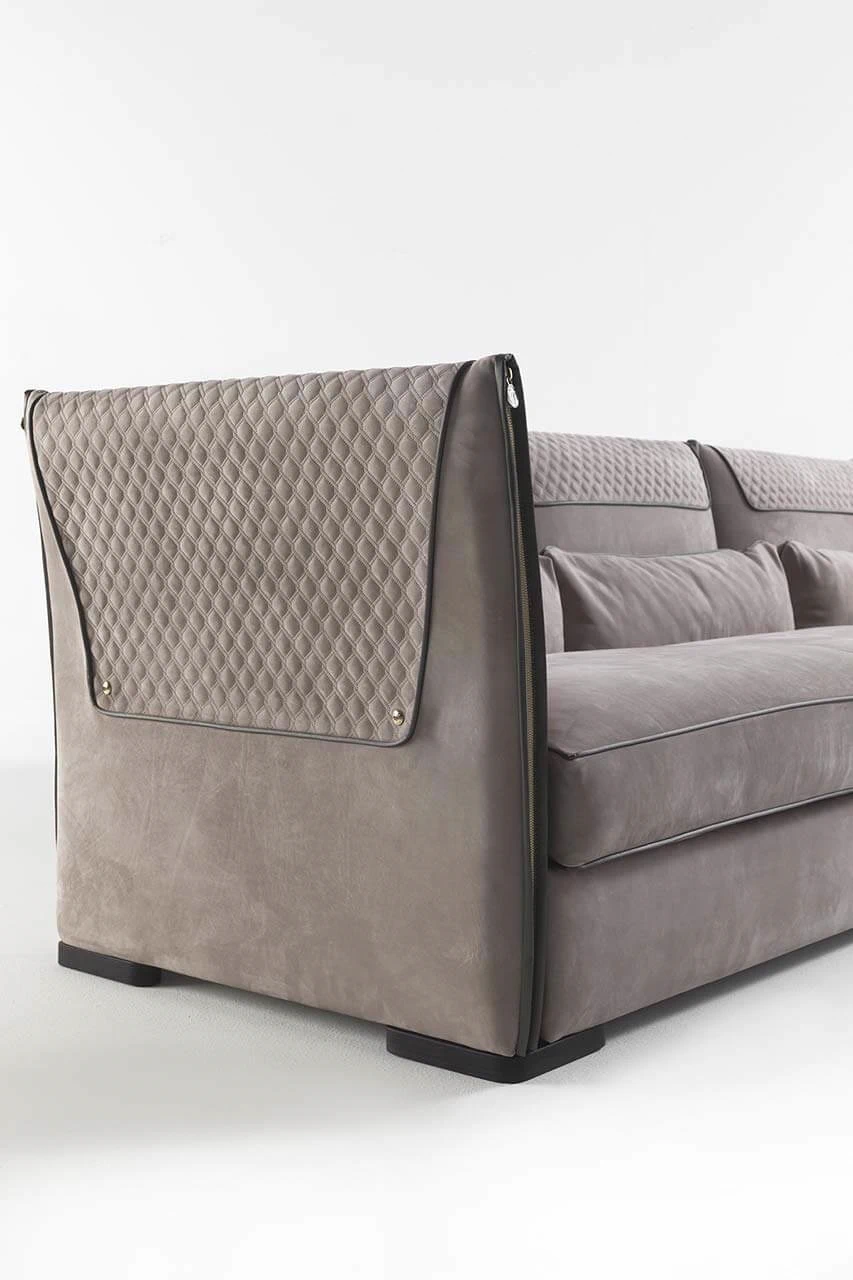 Диван Clivio — Vittoria Frigerio, кожа, фото 2
