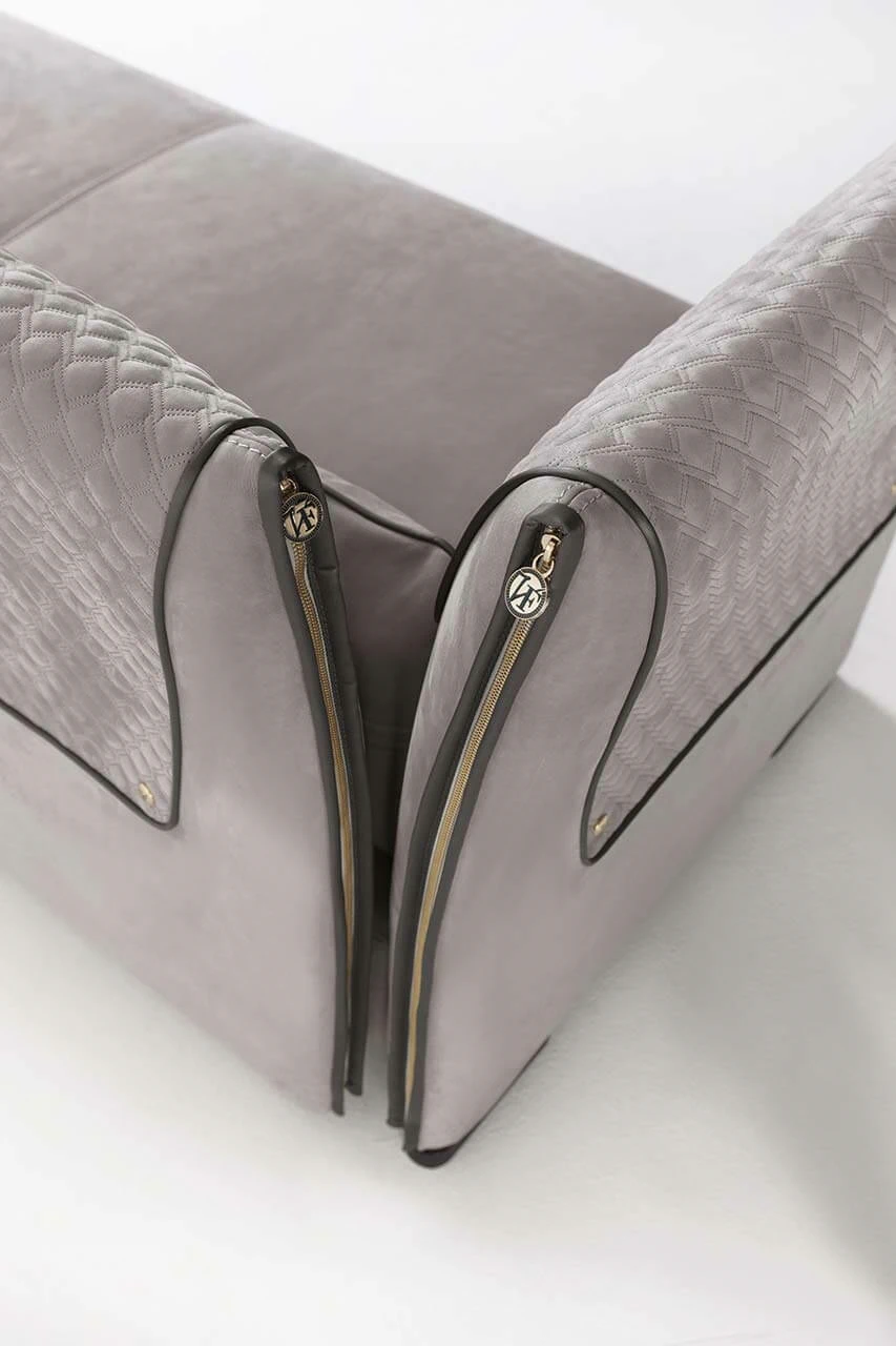 Диван Clivio — Vittoria Frigerio, кожа, фото 3
