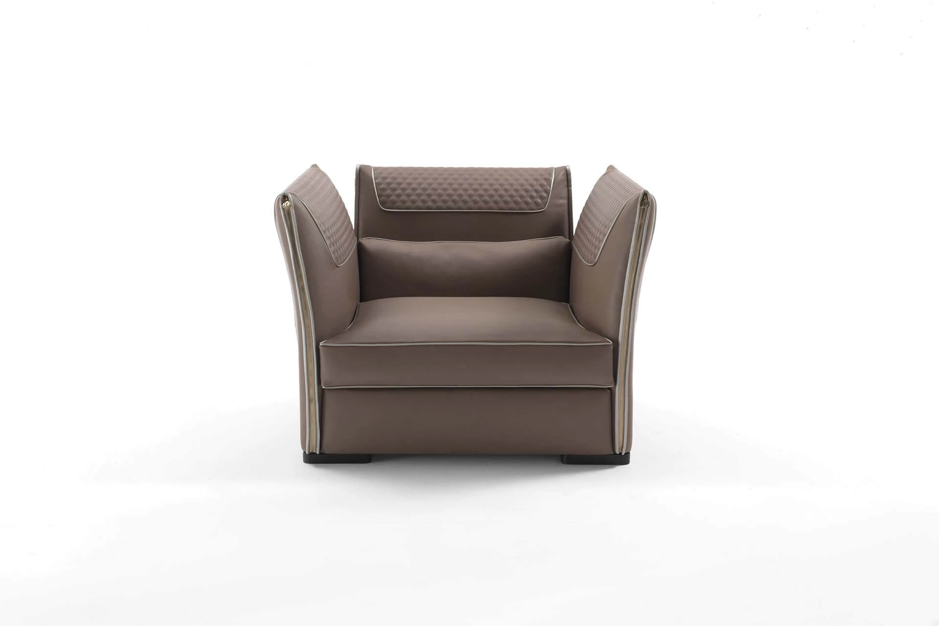 Кресло Clivio — Vittoria Frigerio, кожа, фото 2