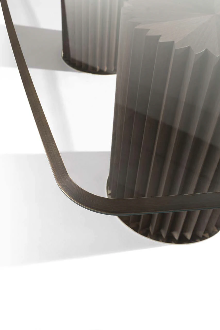 Стол Colonna — Vittoria Frigerio, стекло, фото 5