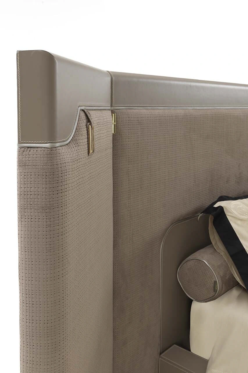 Кровать Corio — Vittoria Frigerio, кожа, фото 4