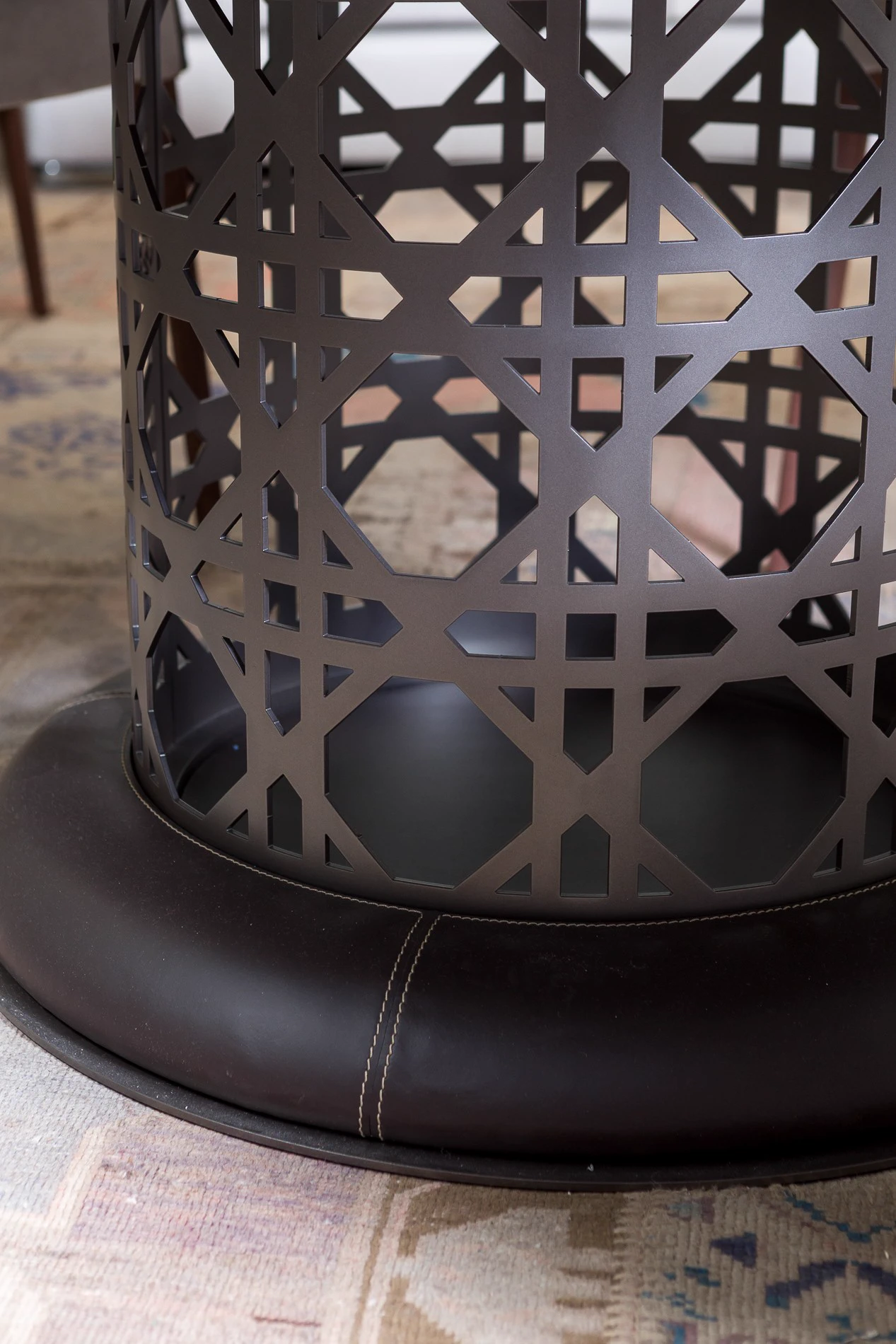 Стол Crespi — Vittoria Frigerio, кожа, фото 4