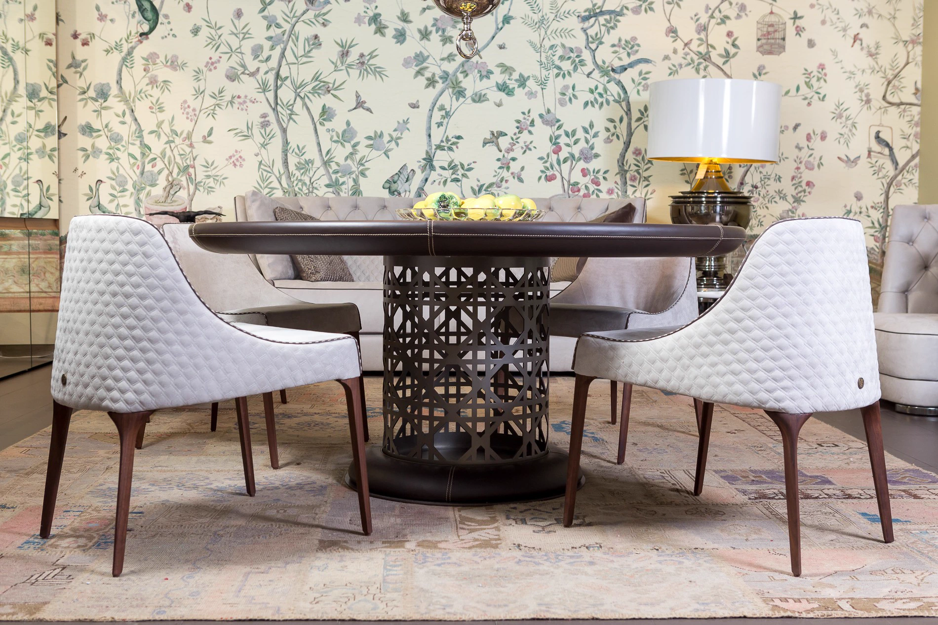Стол Crespi — Vittoria Frigerio, кожа, фото 6