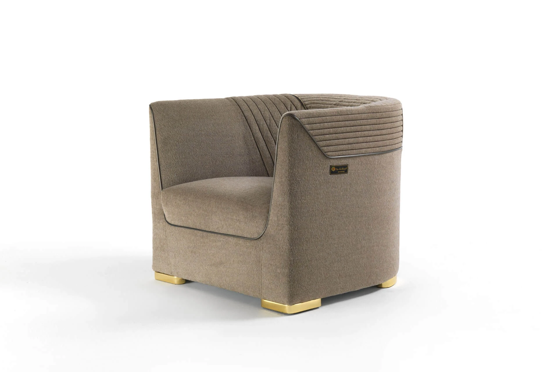 Кресло Diana — Vittoria Frigerio, кожа, фото 3