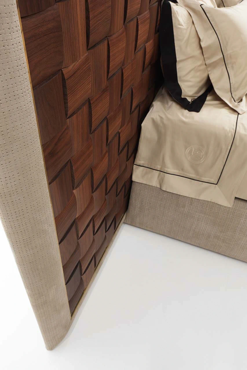 Кровать Durini — Vittoria Frigerio, кожа, фото 4