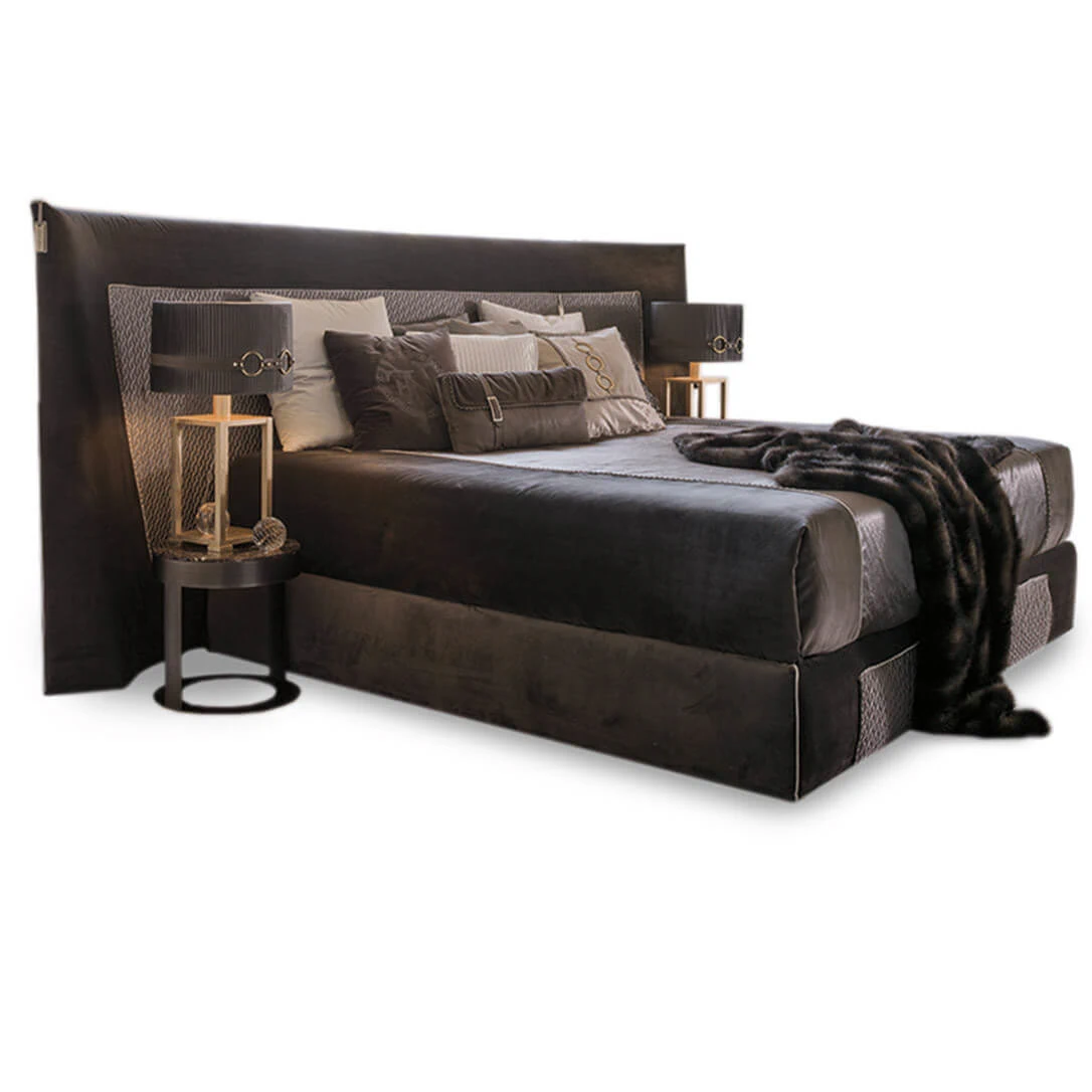 Кровать Duse — Vittoria Frigerio, кожа, фото 2