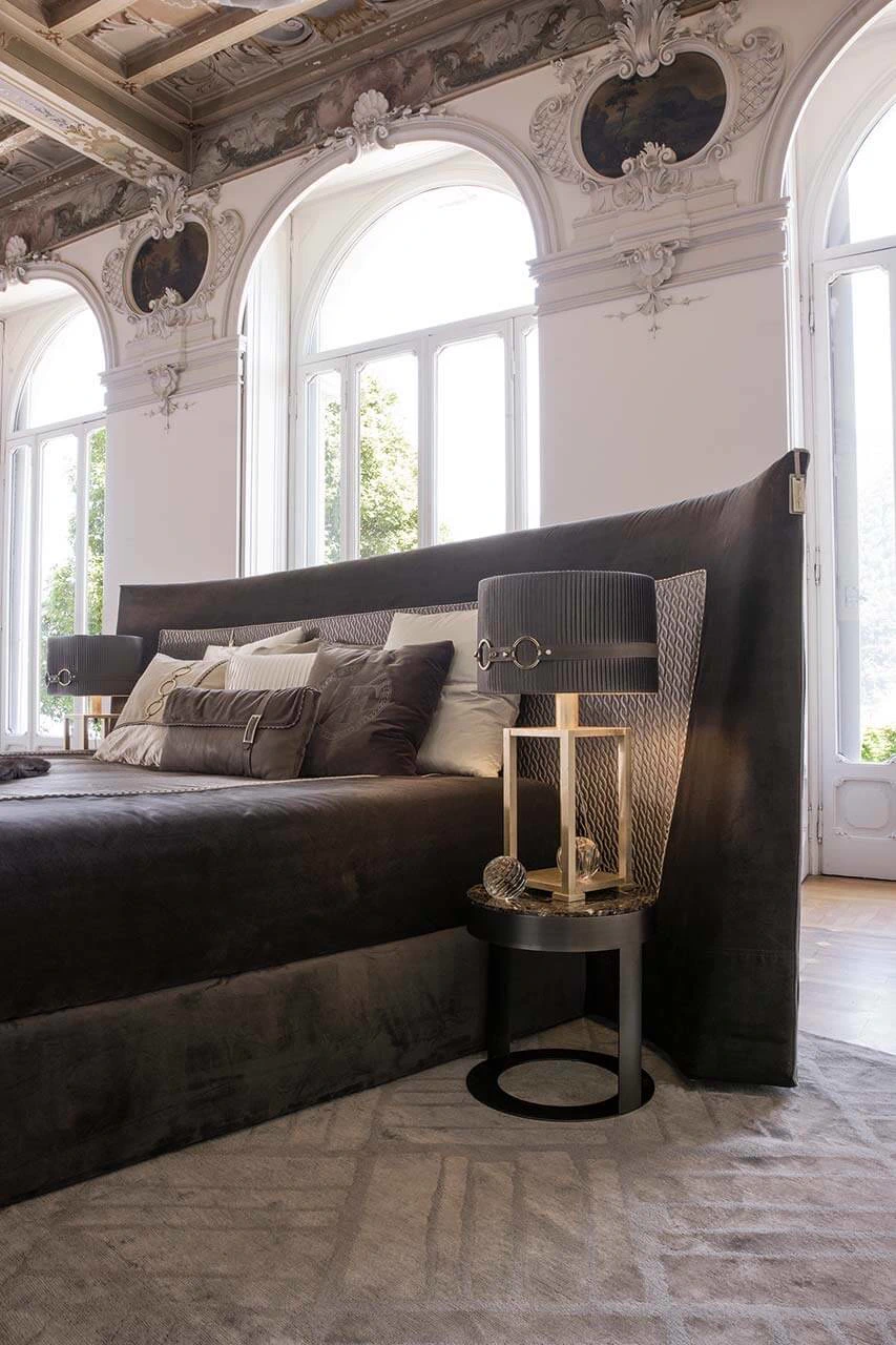 Кровать Duse — Vittoria Frigerio, кожа, фото 5