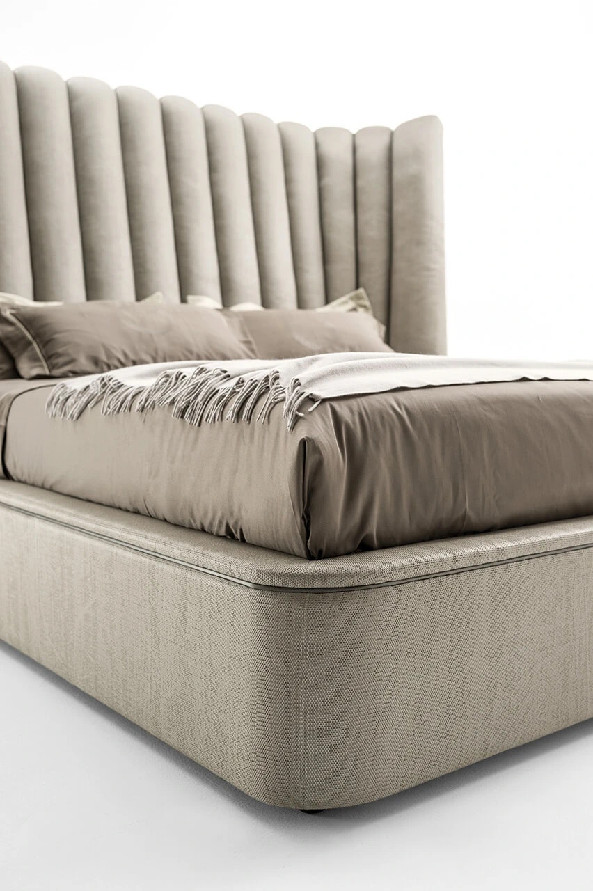 Кровать Farnese — Vittoria Frigerio, кожа, фото 5