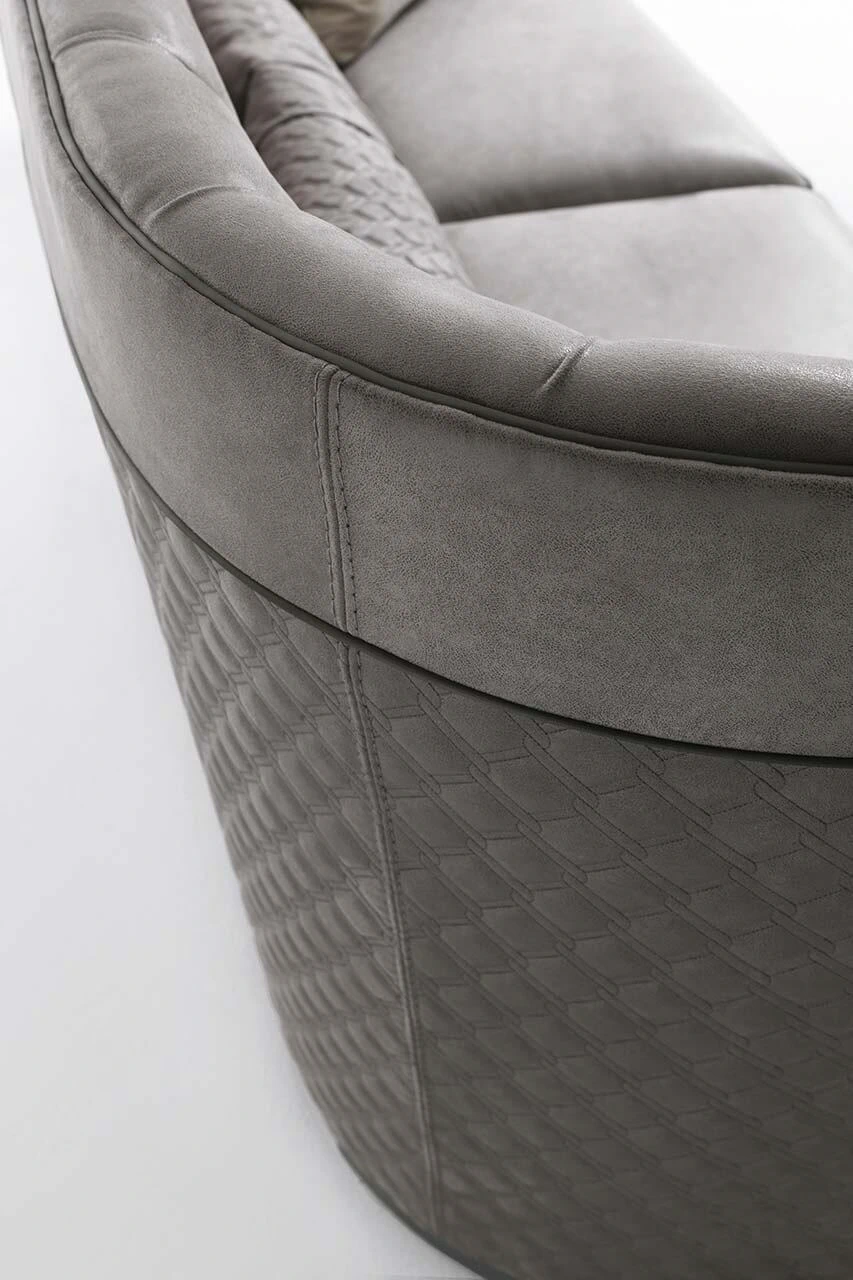Диван-кровать Gori Capitonne — Vittoria Frigerio, кожа, фото 5