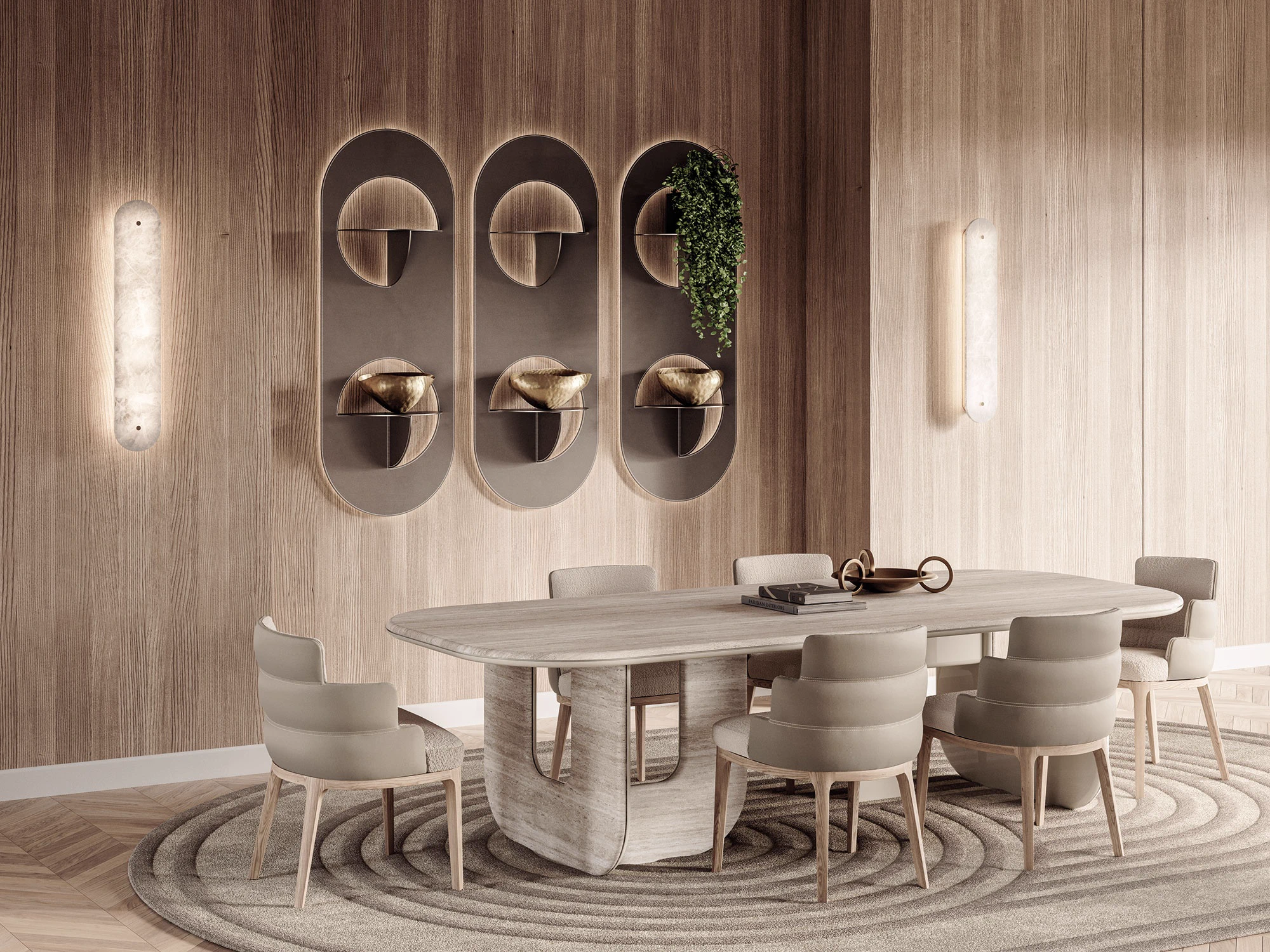 Стол Gregory — Vittoria Frigerio, мрамор, фото 4
