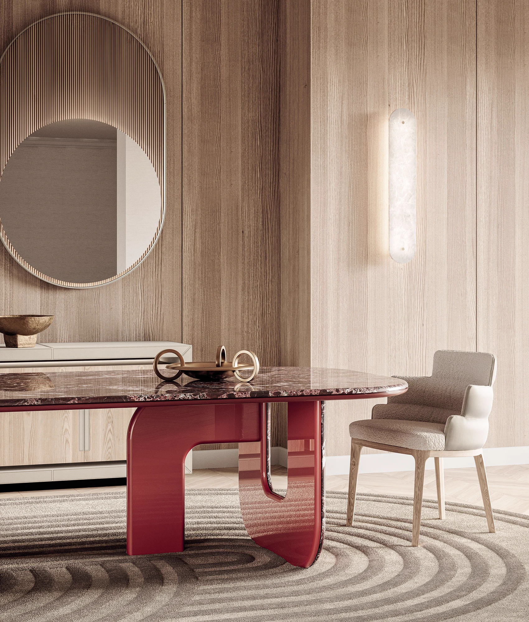 Стол Gregory — Vittoria Frigerio, мрамор, фото 5