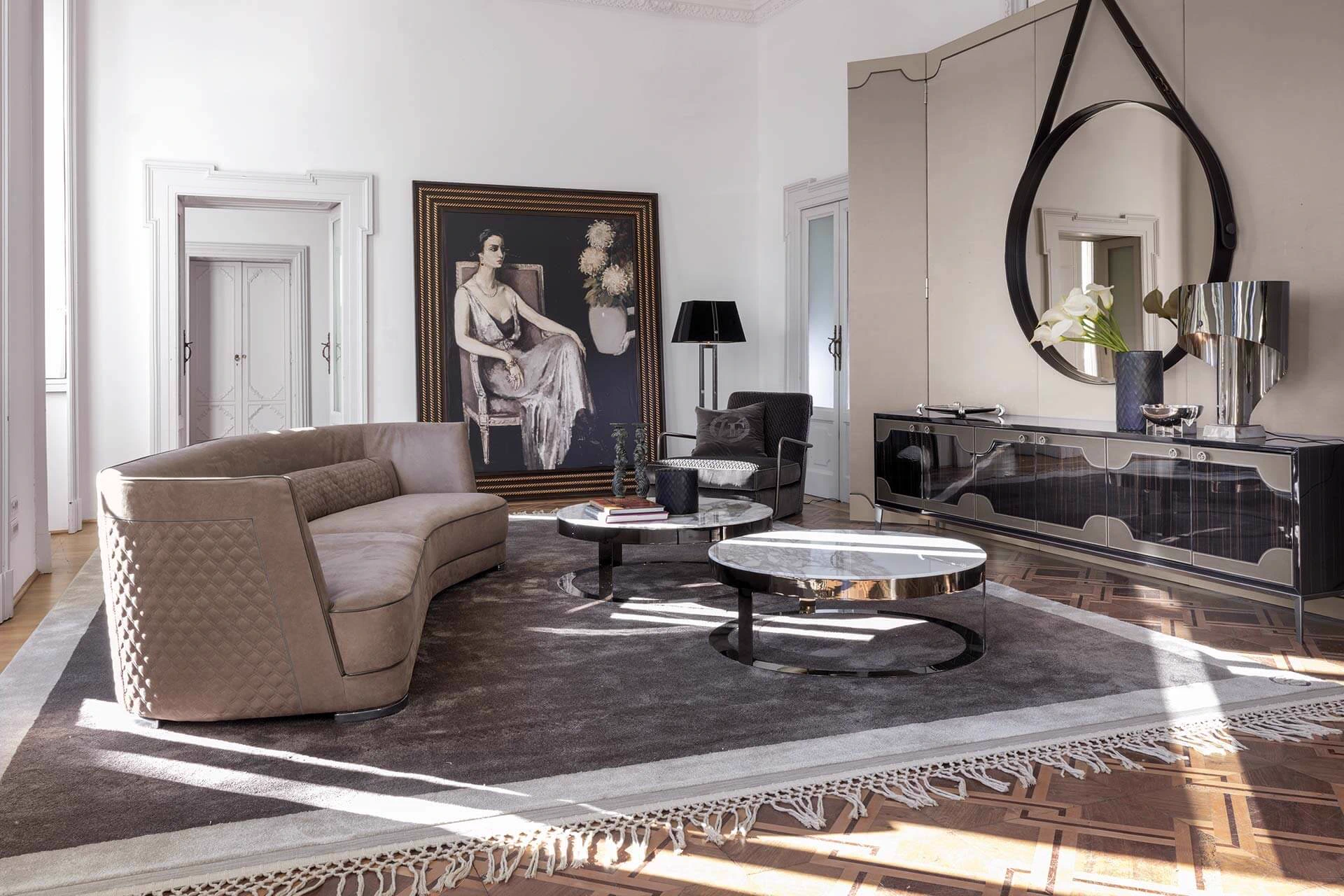 Диван Greppi — Vittoria Frigerio, кожа, фото 6