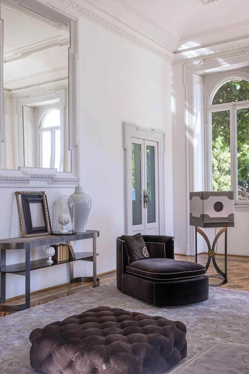 Кресло Litta Longue — Vittoria Frigerio, ткань, фото 4