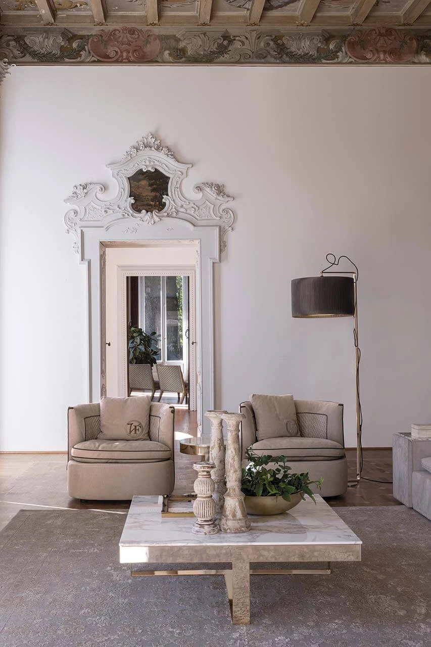 Кресло Litta — Vittoria Frigerio, ткань, фото 5