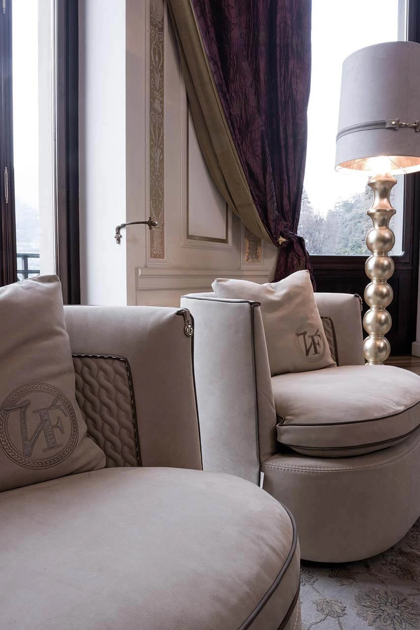 Кресло Litta — Vittoria Frigerio, ткань, фото 6