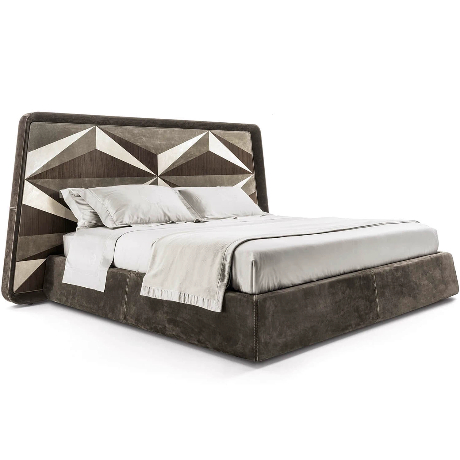 Кровать Maino — Vittoria Frigerio, кожа