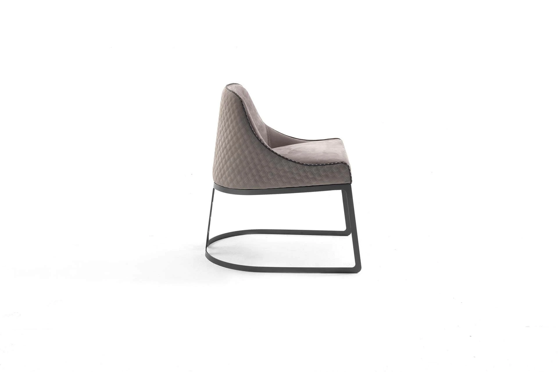 Кресло Poggi Metal — Vittoria Frigerio, кожа, фото 3