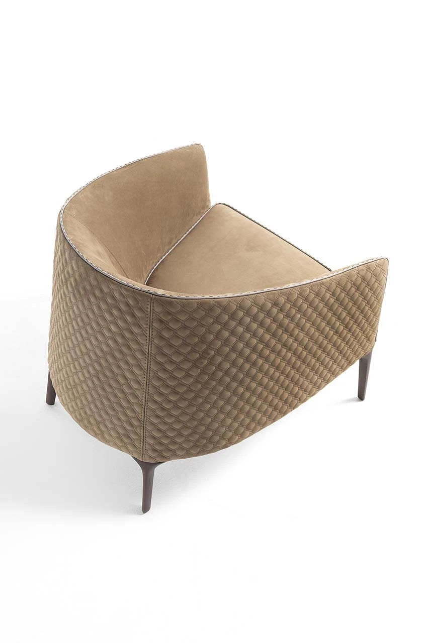Кресло Poggi — Vittoria Frigerio, ткань, фото 4