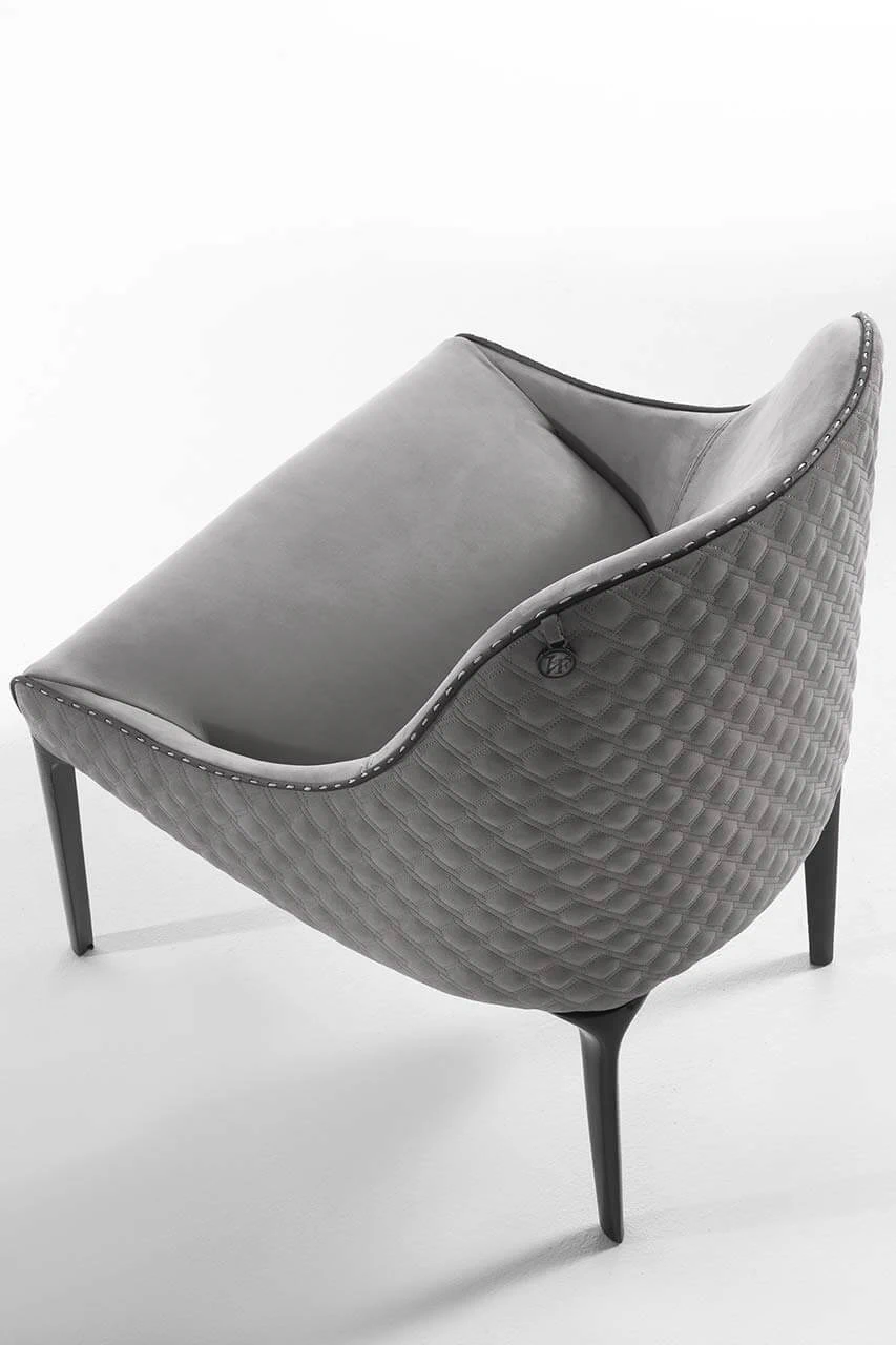 Стул Poggi — Vittoria Frigerio, кожа, фото 3