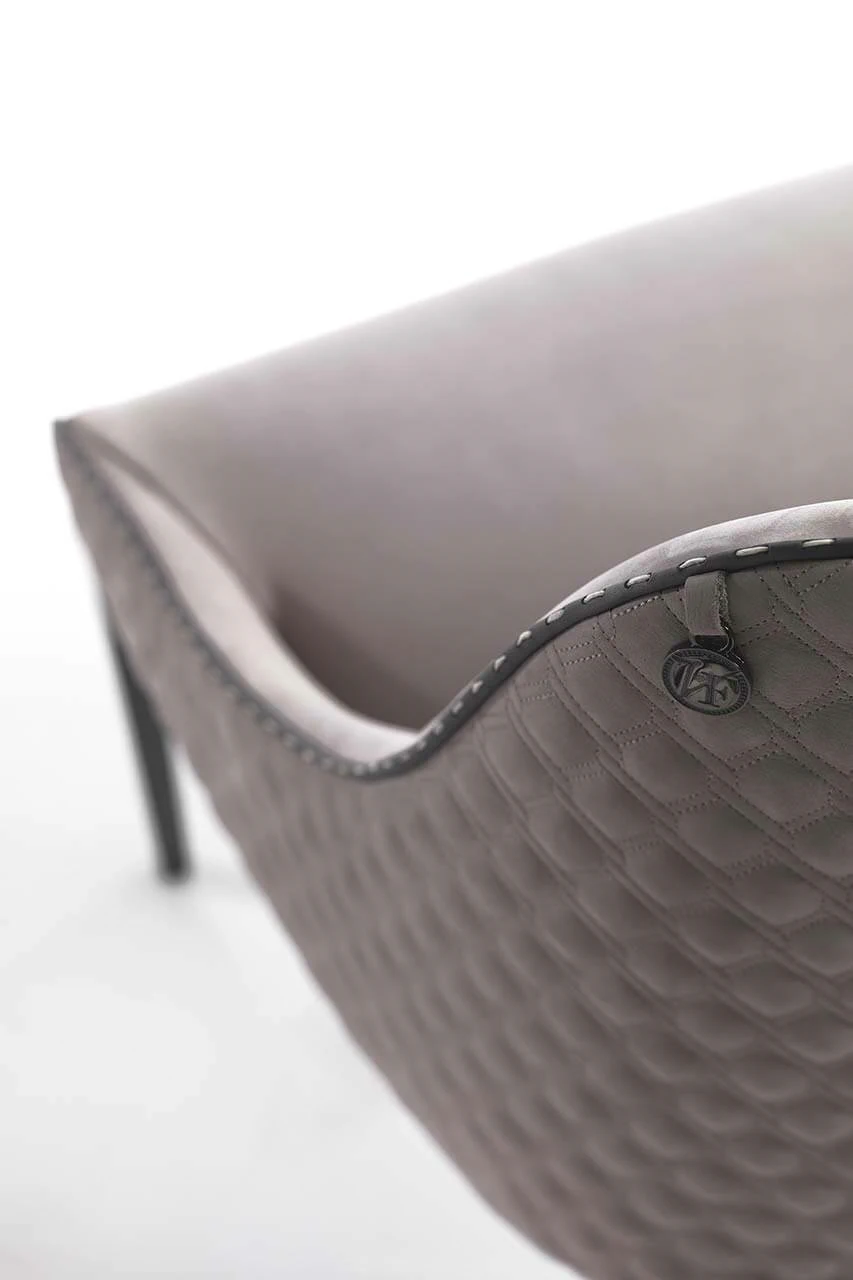 Стул Poggi — Vittoria Frigerio, кожа, фото 4