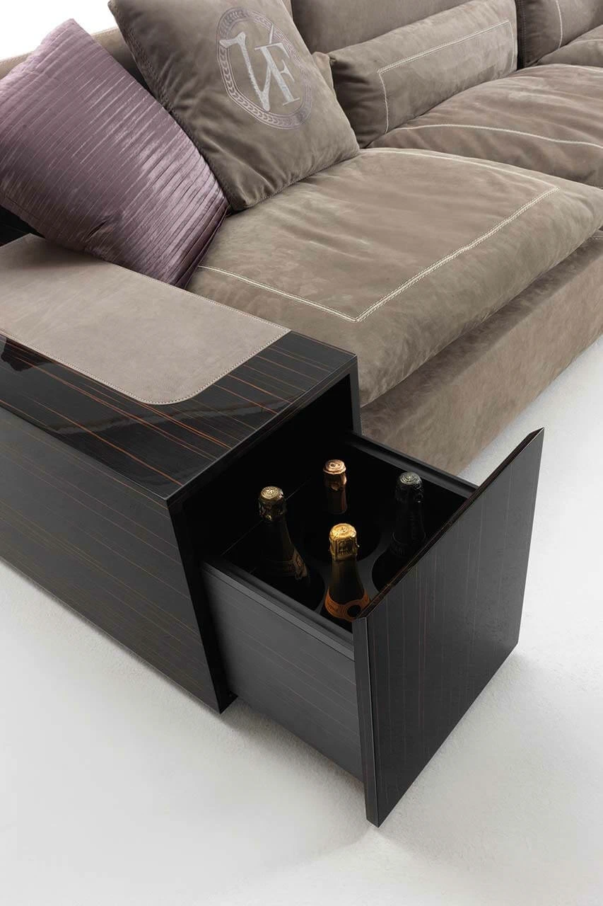 Диван Savoia — Vittoria Frigerio, кожа, фото 6
